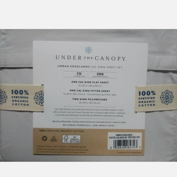 New Under the canopy California King sheet set - Picture 4 of 4
